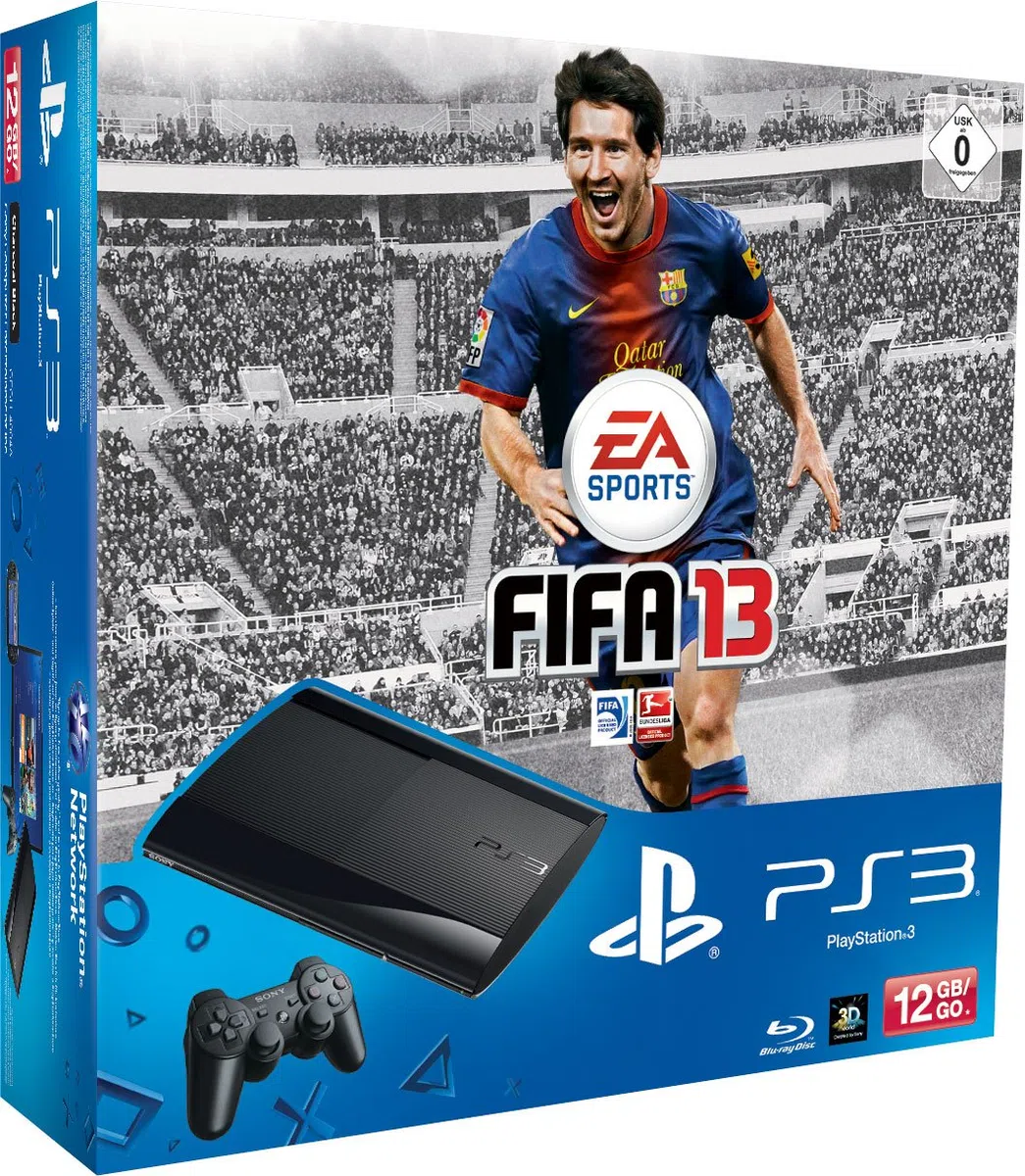 PlayStation 3 12GB + FIFA 13