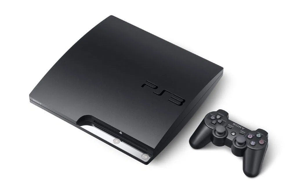 Console PS3 Slim 120 Go noire + Manette PS3 Dual Shock 3 - noire