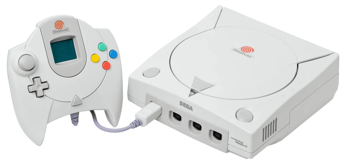 Dreamcast - Konsole + Controller + AV Kabel + Zubehör