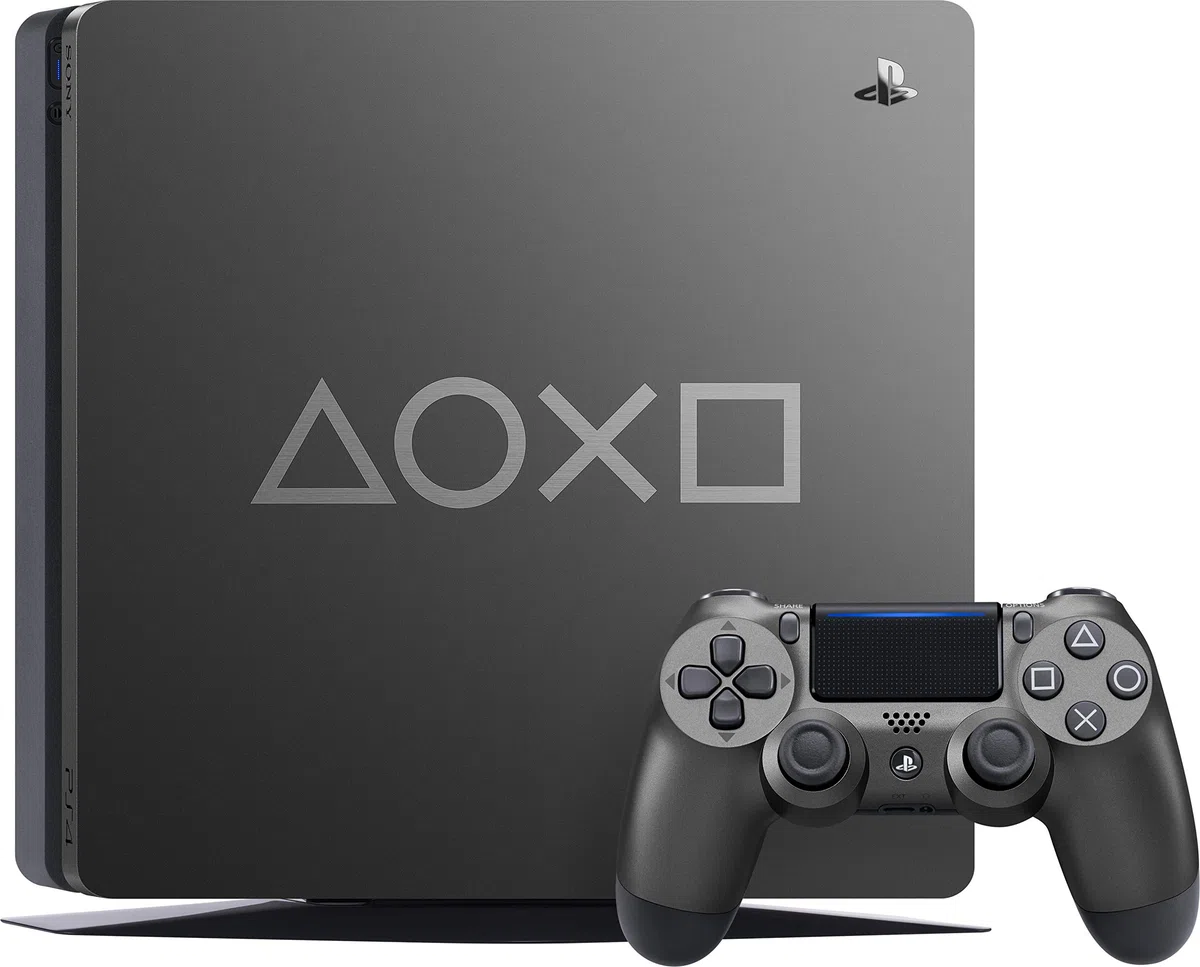 Playstation Jours de Play Limited Edition Black Steel 1TB PS4 (PS4)