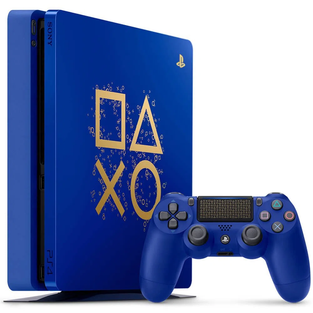 Sony PlayStation 4 Slim 1TB Limited Edition Console - Days of Play Bundle [Discontinued]