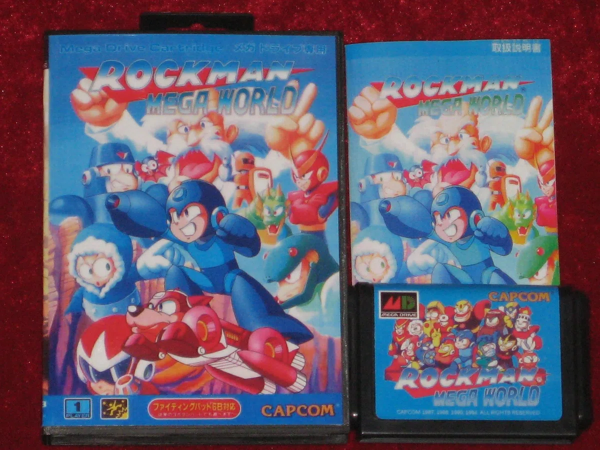 RockMan: Mega World [Japan Import] [Sega Megadrive] (japan import)