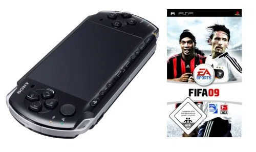Sony PSP 3004 + FIFA 2009 Ordinateur de bureau 4.3 "