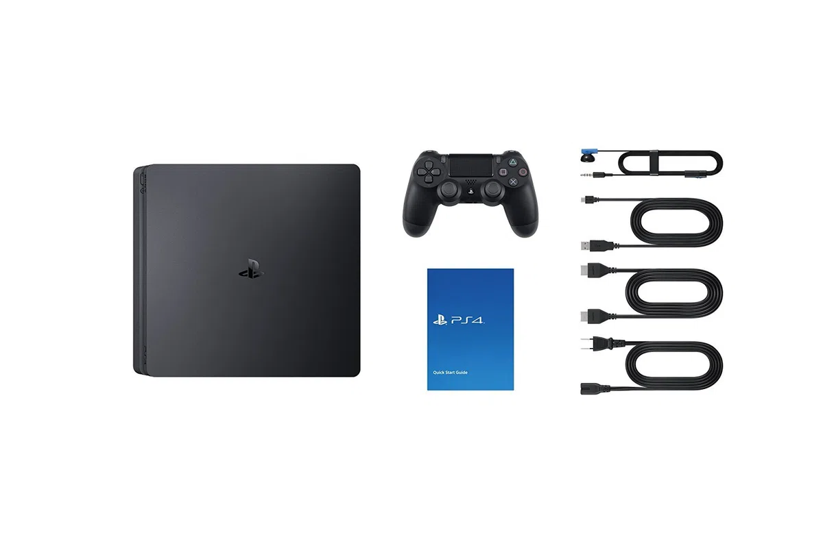 Sony Playstation 4 Slim Console PS4 Slim 500 Go D-Chassis Noir