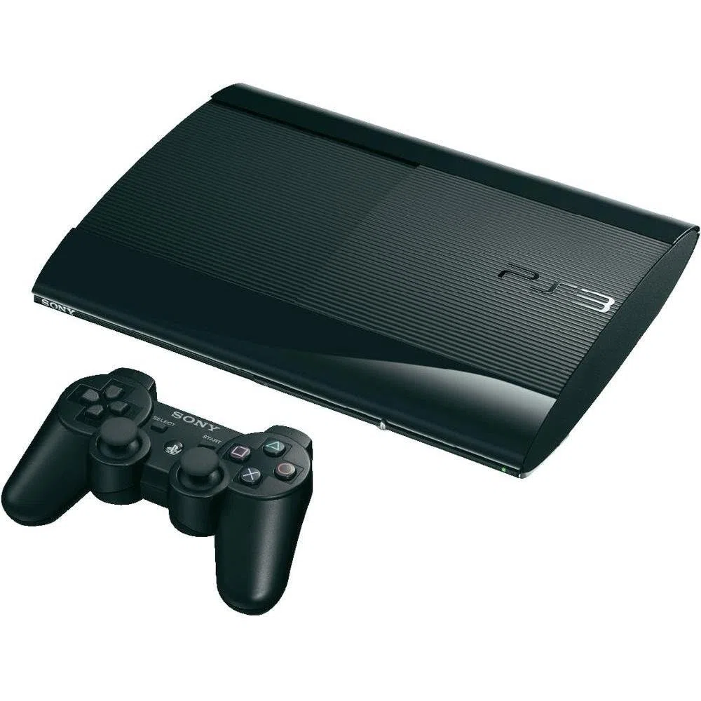 Console PS3 Super slim 12 GB + DualShock 3 Wireless Controller [import allemand]