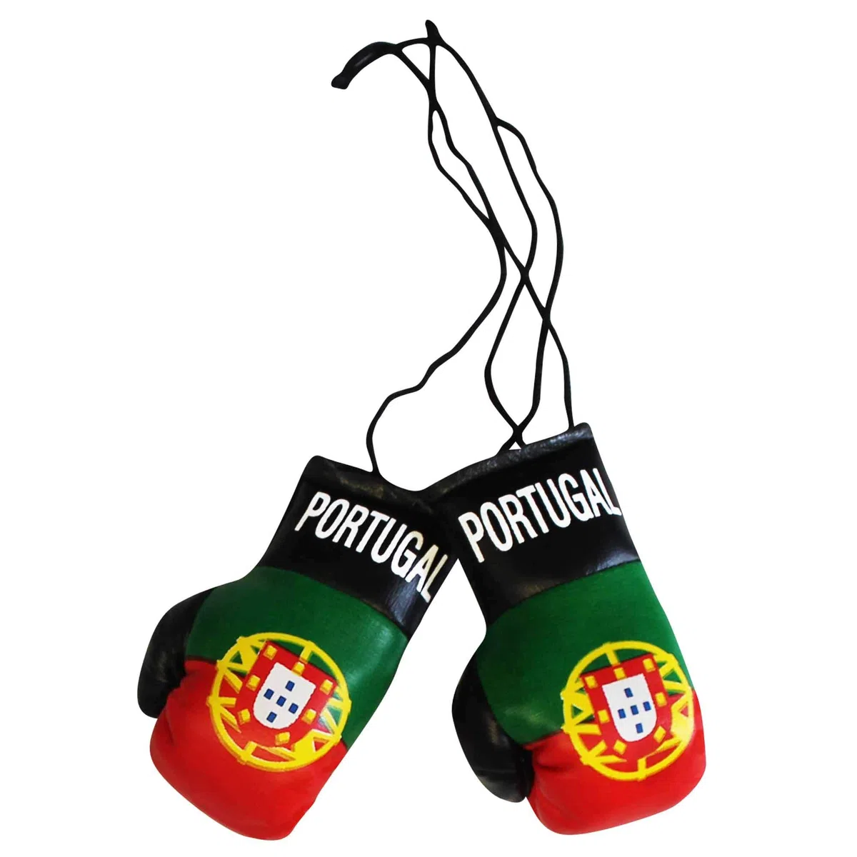Portugal Mini gants de boxe drapeau pour voiture ou maison
