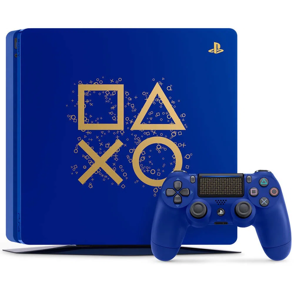Sony PlayStation 4 Slim 1TB Limited Edition Console - Days of Play Bundle [Discontinued]